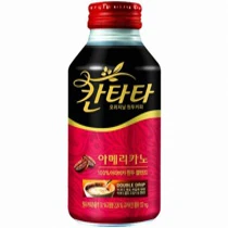 커피음료 썸네일이미지, 브랜드: 롯데칠성음료 제품명: 칸타타 아메리카노 용량: 390ml